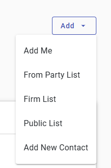 Add menu dropdown