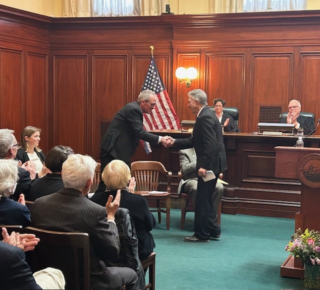 Governor Scott congratulated Justice Drescher